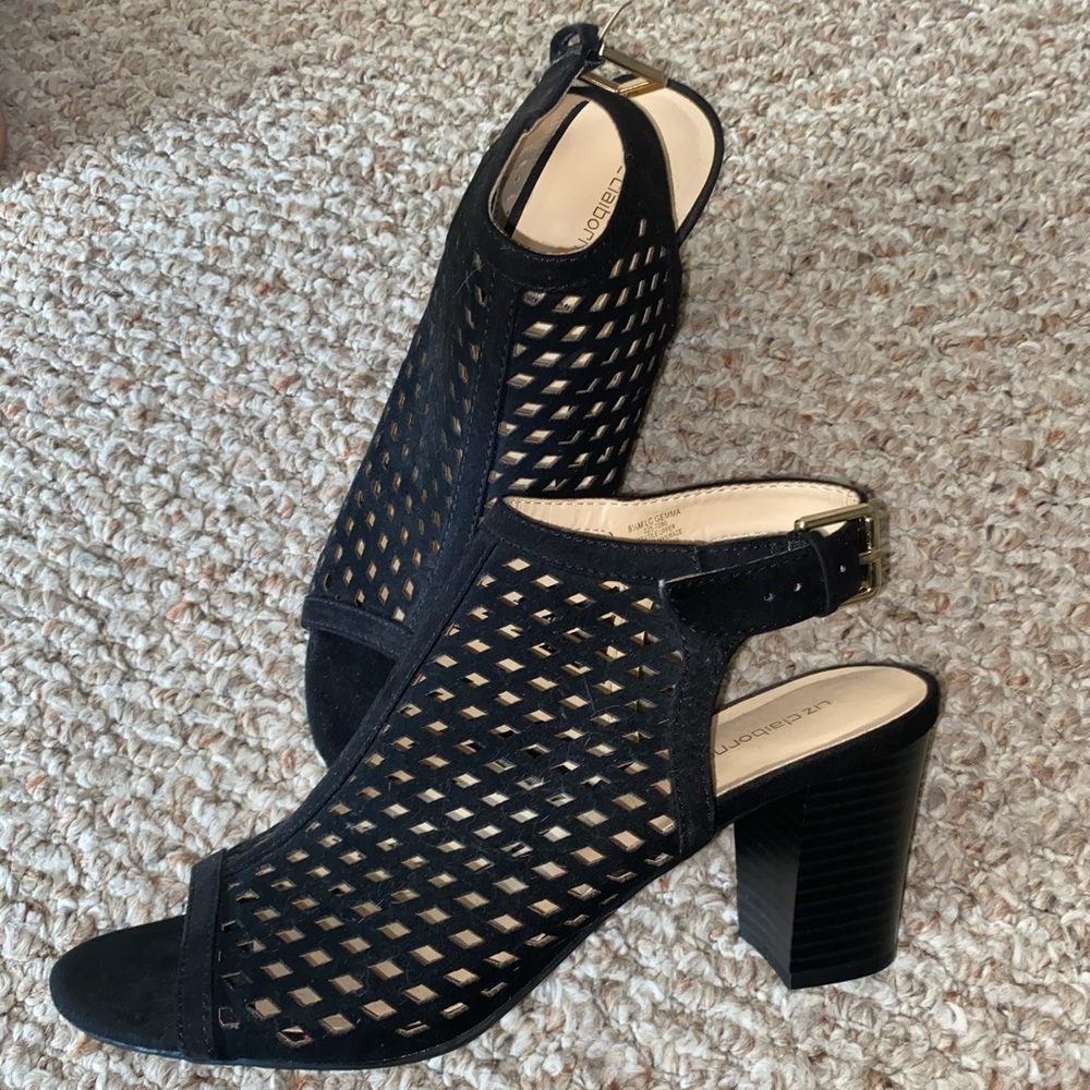black heels